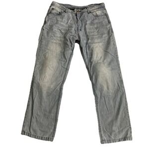 Milwaukee Leather Motorcycle Kevlar Reinforced Riding Denim Jeans 34x32